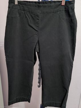 Slimsation By Multiples Black Capris
